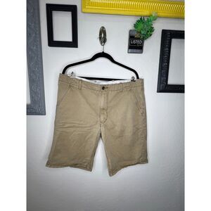 Levi Strauss & Co Flat Front Chino Men's Shorts Khaki Size 38